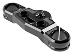 RICK'S "PERFORMANCE 2" UPPER TRIPLE TREE CLAMP FOR SOFTAIL LOW RIDER - view 1