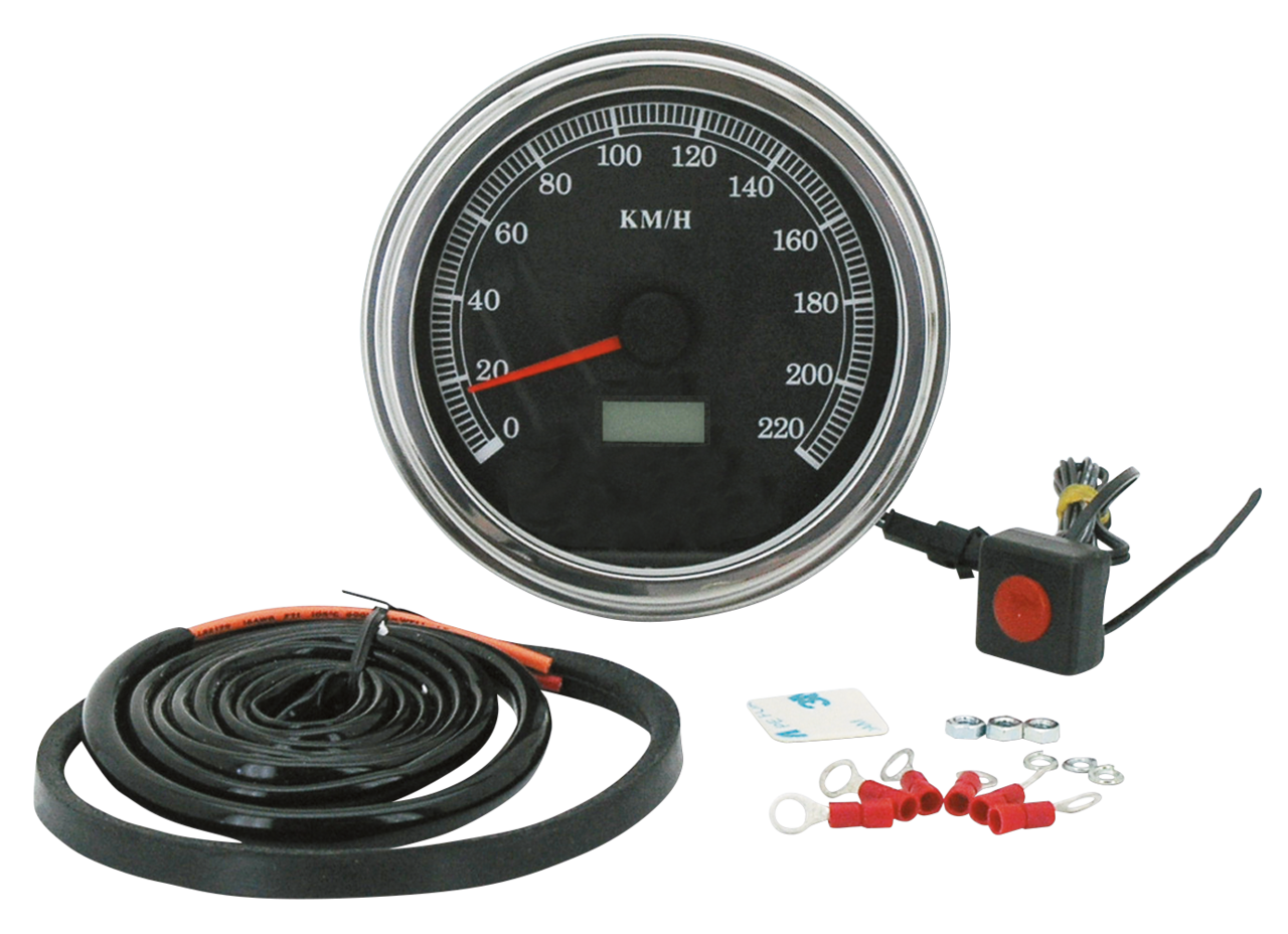 CABLE DRIVEN ELECTRONIC SPEEDO FOR 1947 TO PRESENT DASH Secondary image