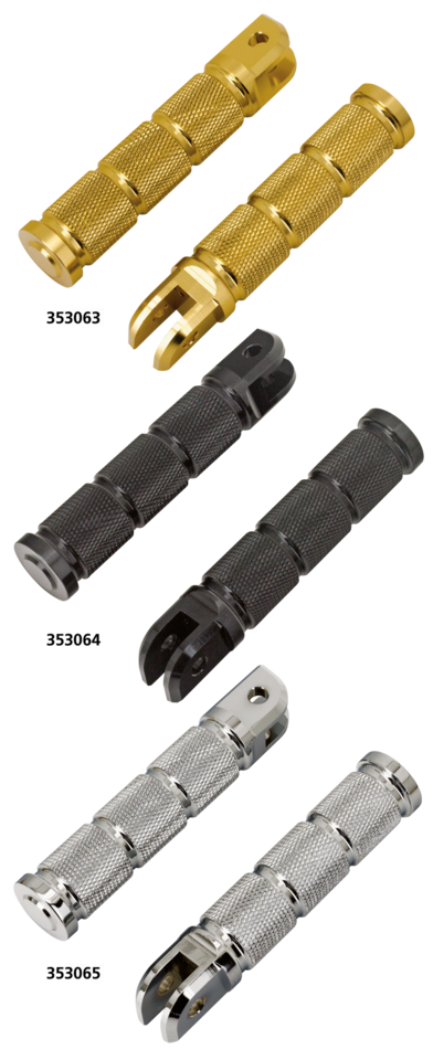 DRIVER FOOT PEGS FOR MILWAUKEE EIGHT SOFTAIL - view 2