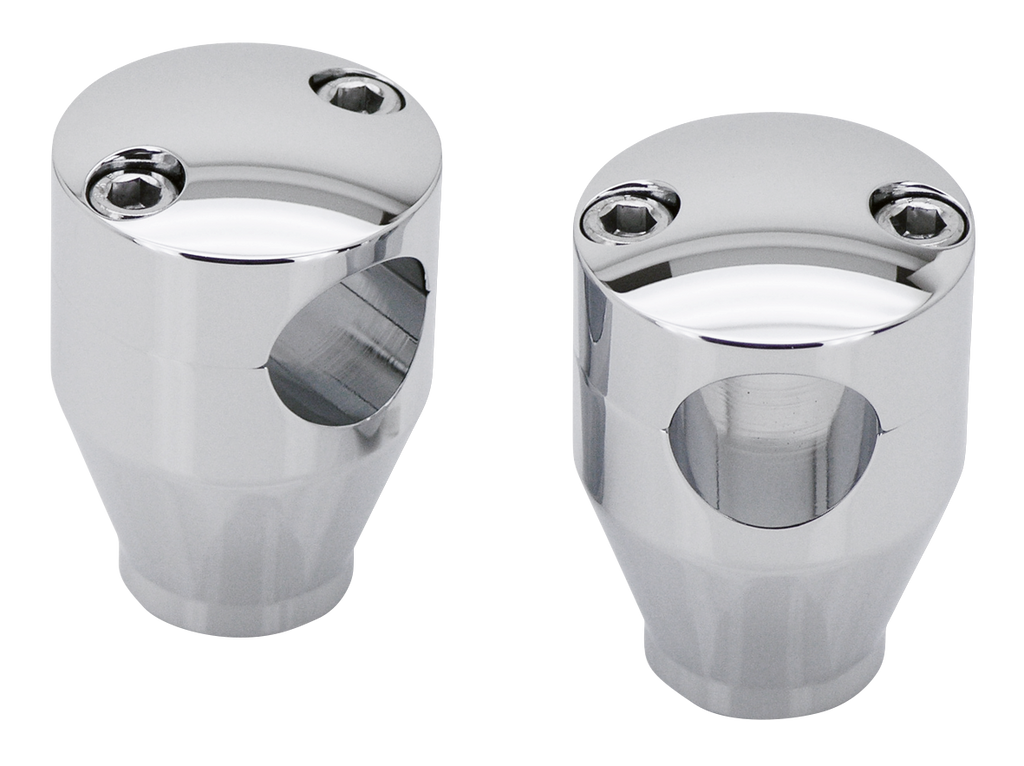 BILLET ALUMINUM ROUND TOP RISERS - view 1