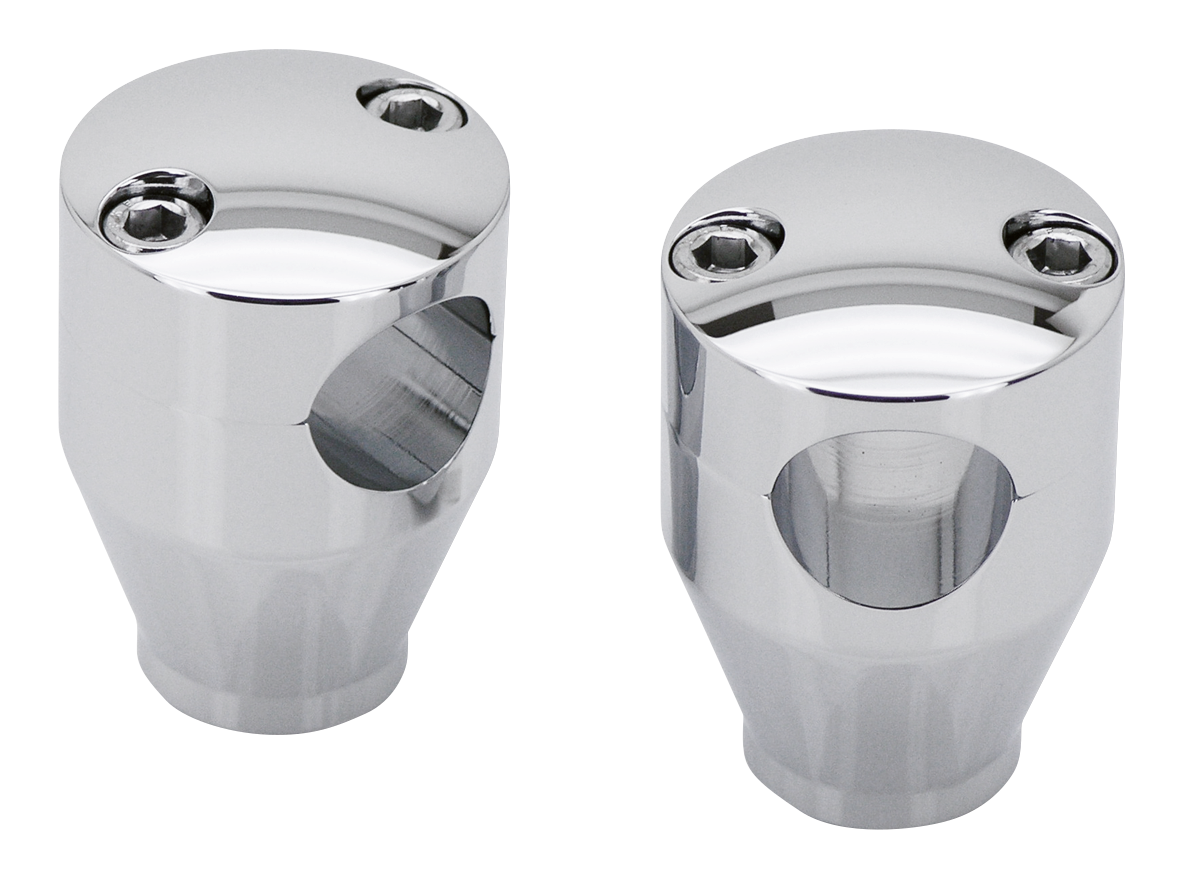BILLET ALUMINUM ROUND TOP RISERS - view 1