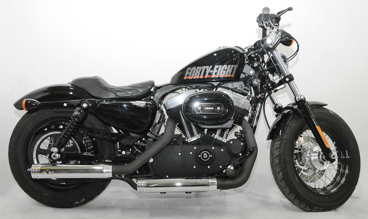 V-PERFORMANCE SLIP-ON MUFFLERS FOR SPORTSTER - view 1 Main image