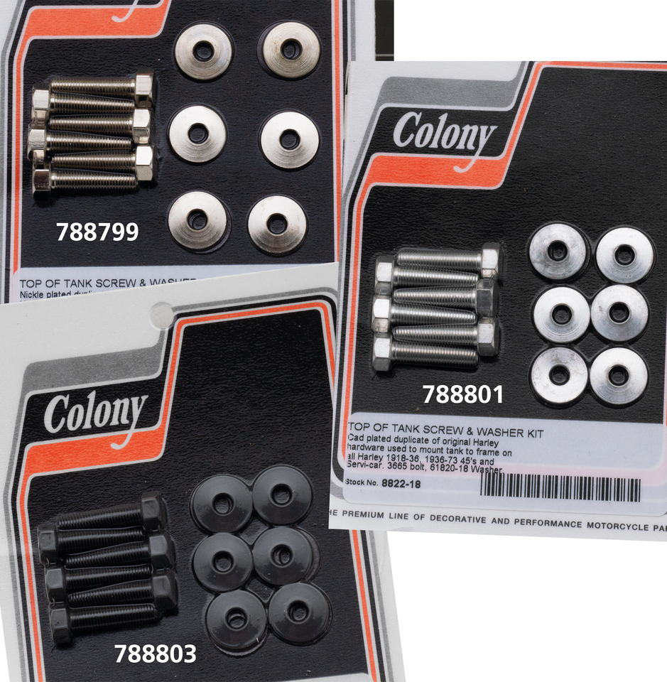 COLONY TANKTOP STRIP MOUNT KITS FOR 45CI'S - view 1