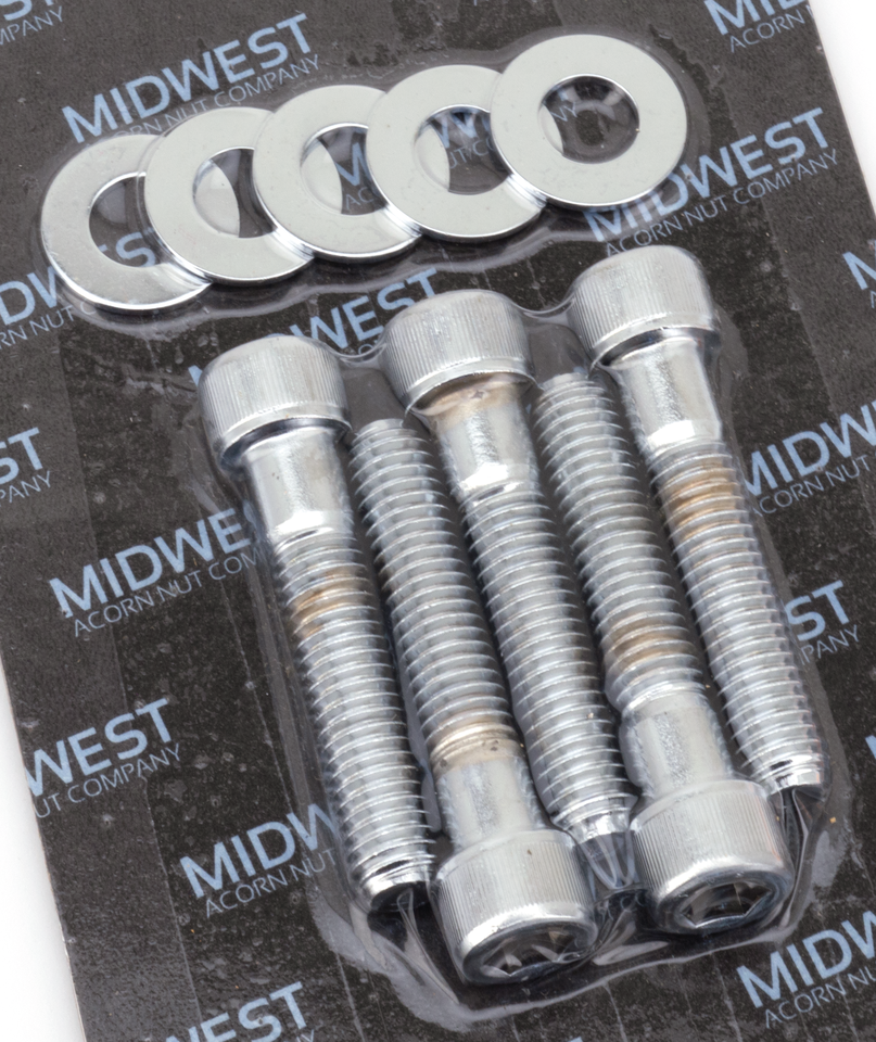 CHROME PLATED SPROCKET & PULLEY BOLTS & SCREWS - view 1 Main image