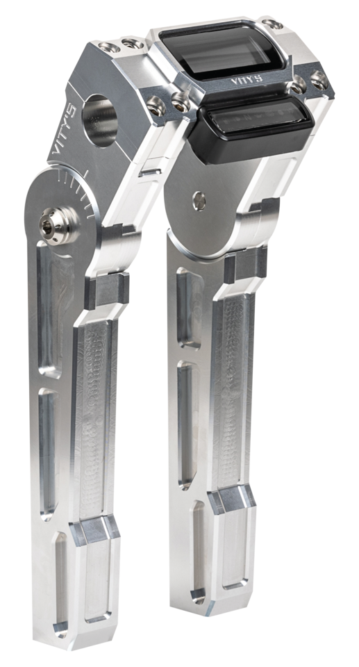 VITY'S ADJUSTABLE RISERS FOR MILWAUKEE EIGHT SOFTAIL - view 1
