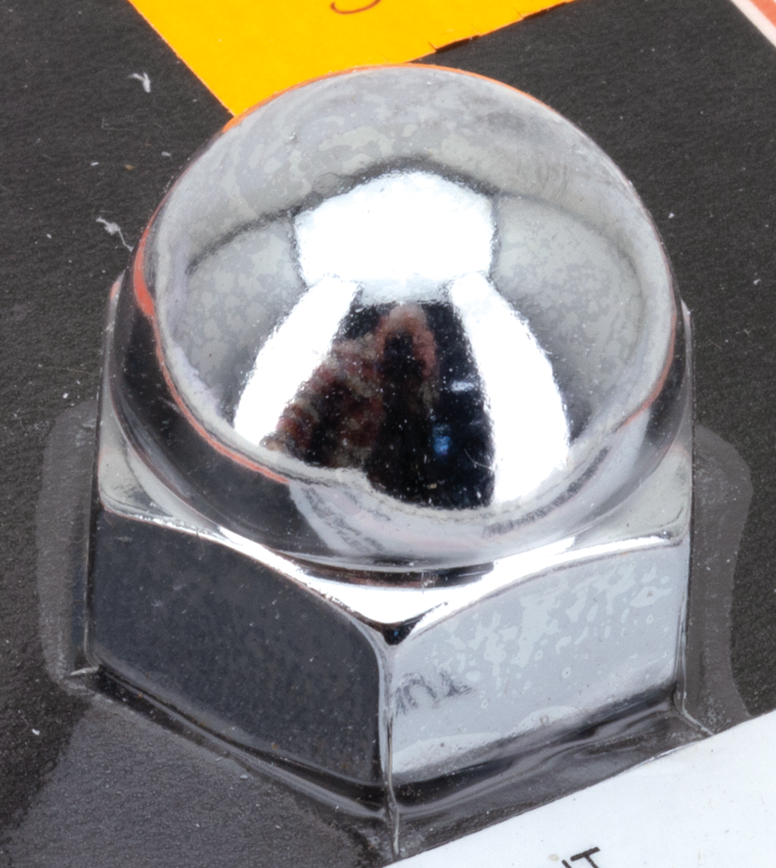 COLONY ROUND TOP CHROME ACORN NUTS - view 1 Main image