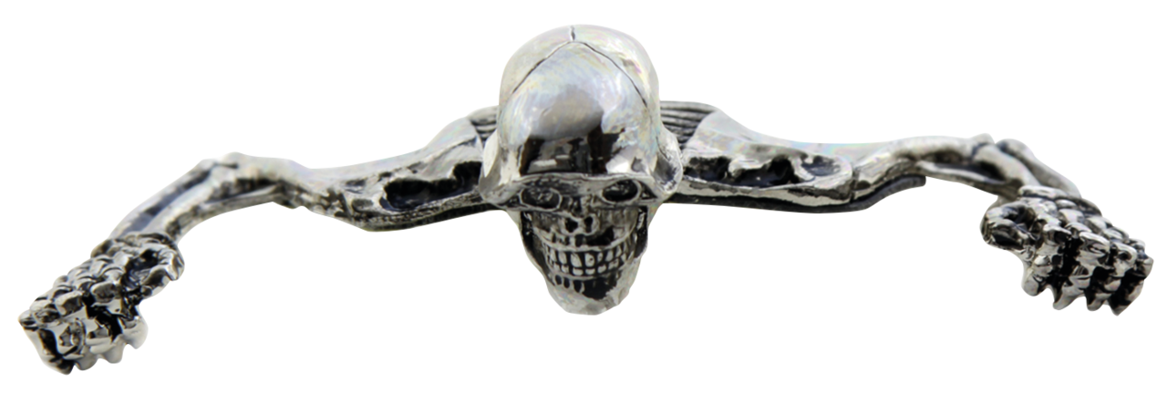 SKULLED HEADLAMP VISOR ORNAMENT - view 1 Main image