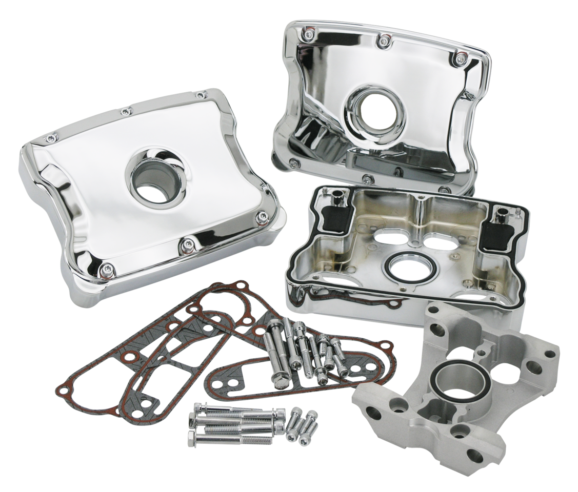 ALUMINUM EVOLUTION BIG TWIN ROCKER BOX KITS - view 1