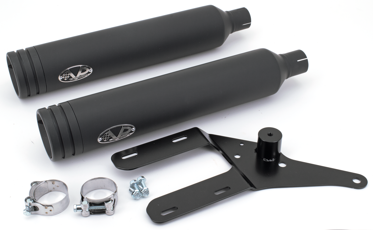 V-PERFORMANCE SLIP-ON MUFFLERS FOR MILWAUKEE EIGHT SOFTAIL - view 1 Main image