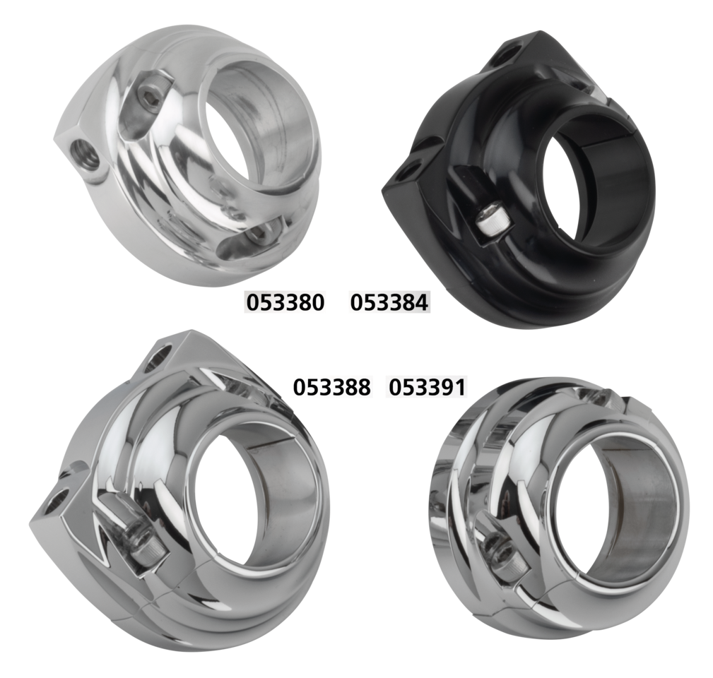 BILLET ALUMINUM THROTTLE GRIP HOUSINGS - view 1 Main image
