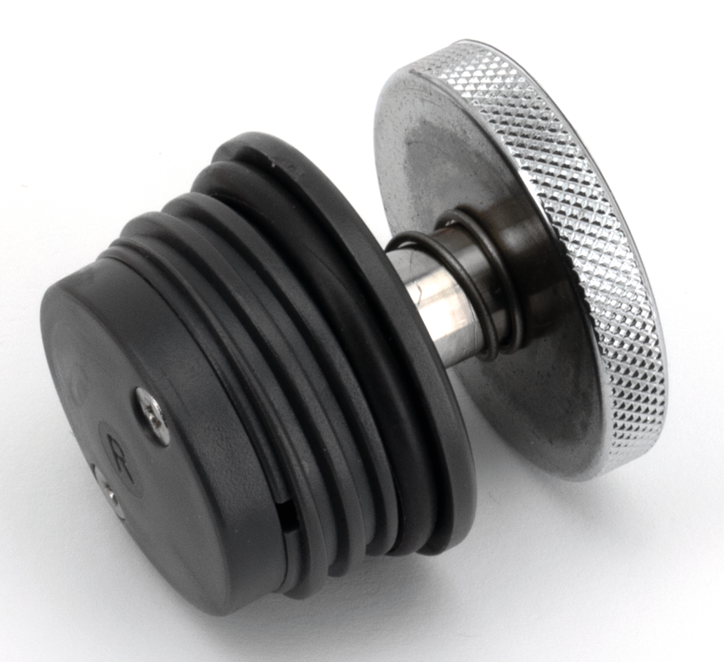 CHROME POP-UP GAS CAP - view 1
