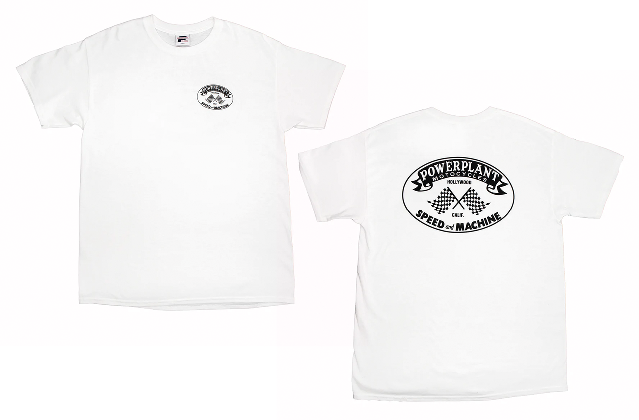 P16 Powerplant Staple Speed & Machine Tee, White , P16 Powerplant Staple Speed & Machine Tee, White XL - view 2