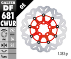 GALFER "WAVE" FLOATING DISC BRAKE ROTORS - view 2