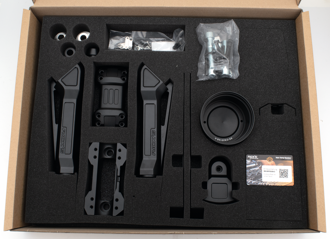 RICK'S PULLBACK CLUB STYLE RISER KITS FOR 1 1/4" BARS - view 1