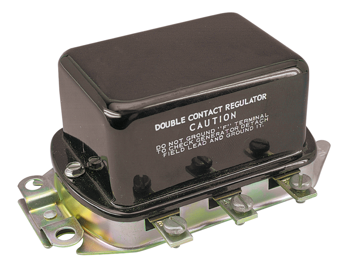 DELCO TYPE VOLTAGE REGULATOR - view 1
