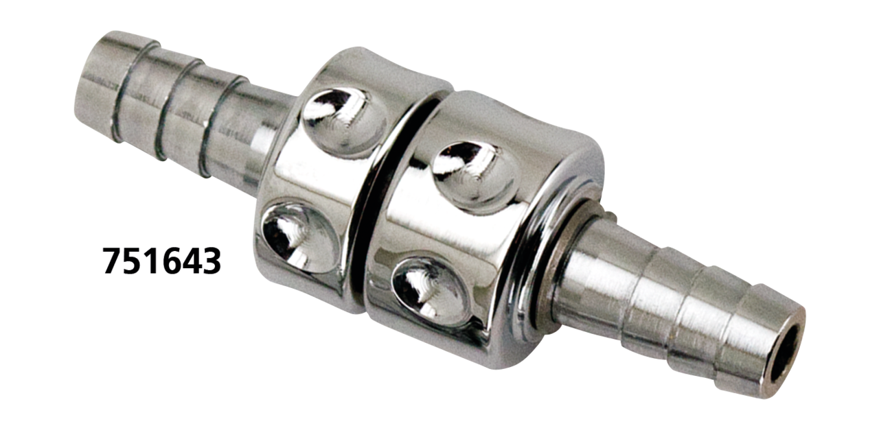 KUSTOM TECH IN-LINE FUEL VALVE - view 1 Main image