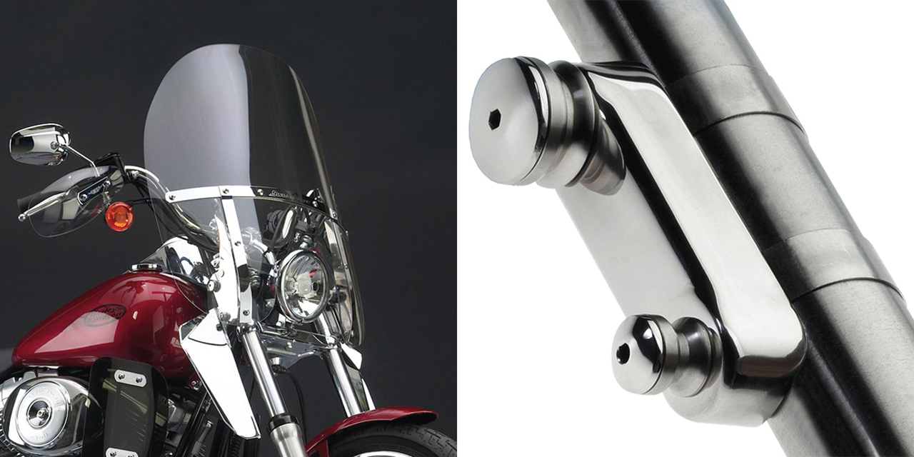 NATIONAL CYCLE SWITCHBLADE 2-UP QUICK-RELEASE WINDSHIELDS - view 1