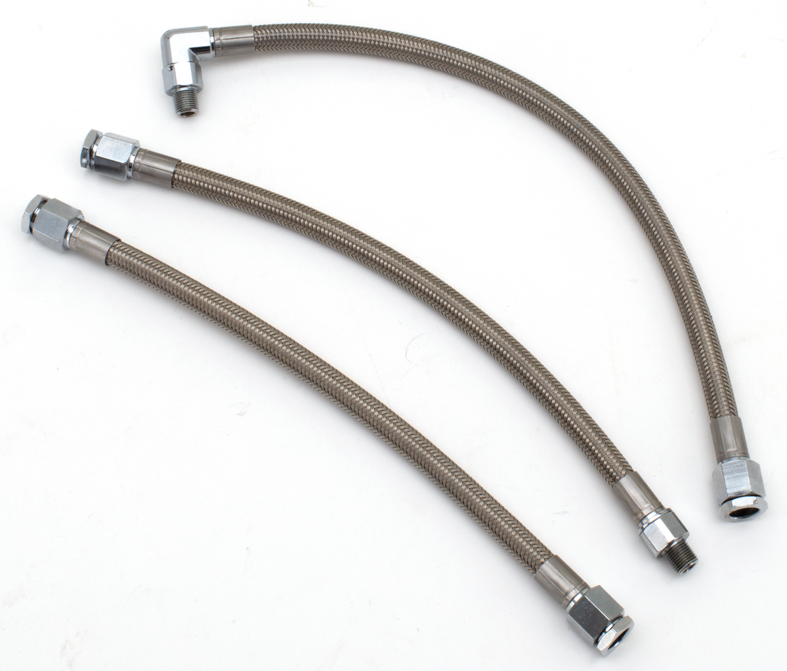 GOODRIDGE BRAIDED STAINLESS STEEL OIL LINE KITS - view 1 Main image