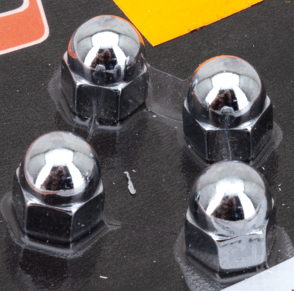 COLONY ROUND TOP CHROME ACORN NUTS - view 1 Main image