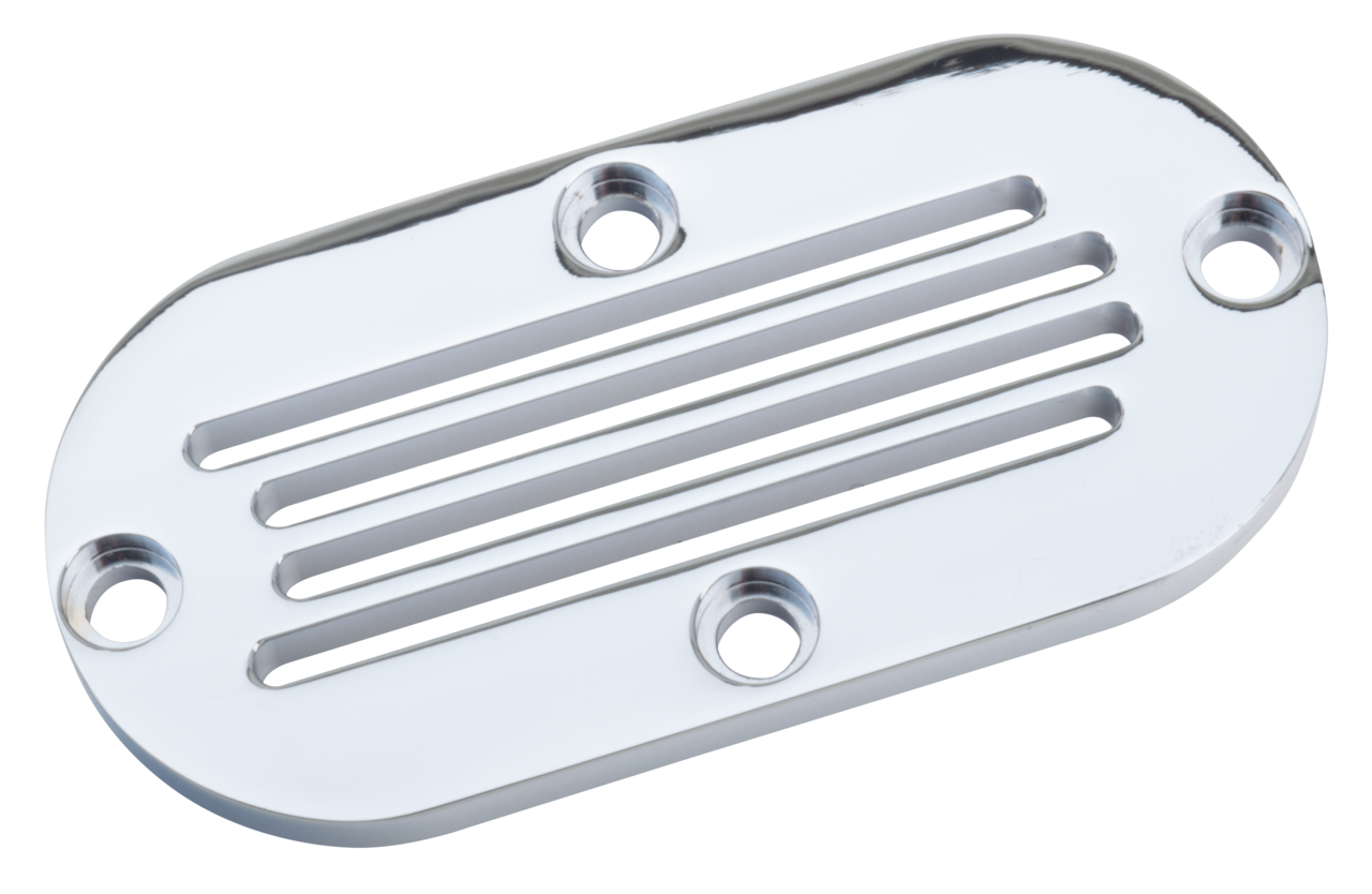 VENTED CHROME OUTER PRIMARIES FOR DYNA AND SOFTAIL - view 1