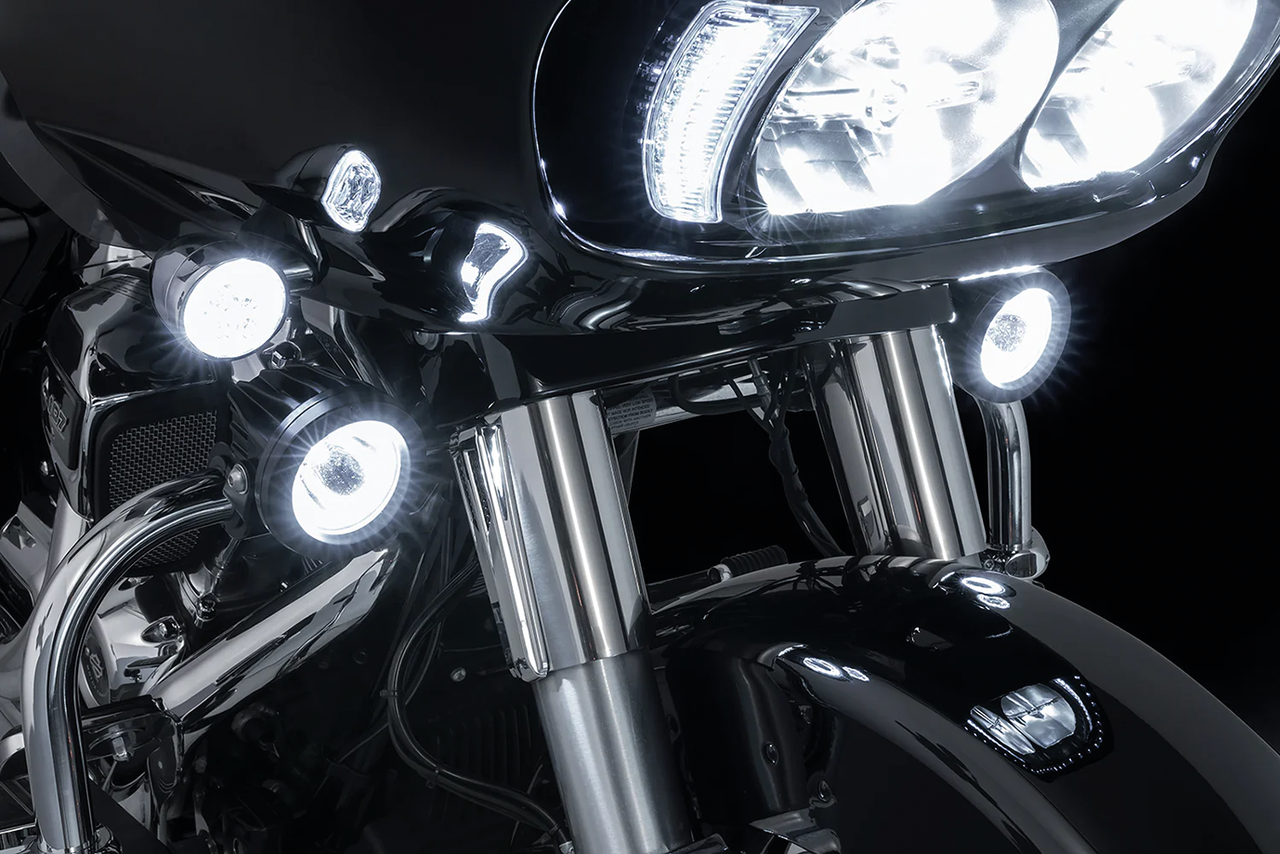 CIRO TAC-10 LIGHT CANNONS WITH HALO DAYTIME RUNNING LIGHTS - view 2