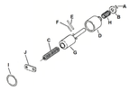 RUBBER SOLENOID INNER BOOT - view 1