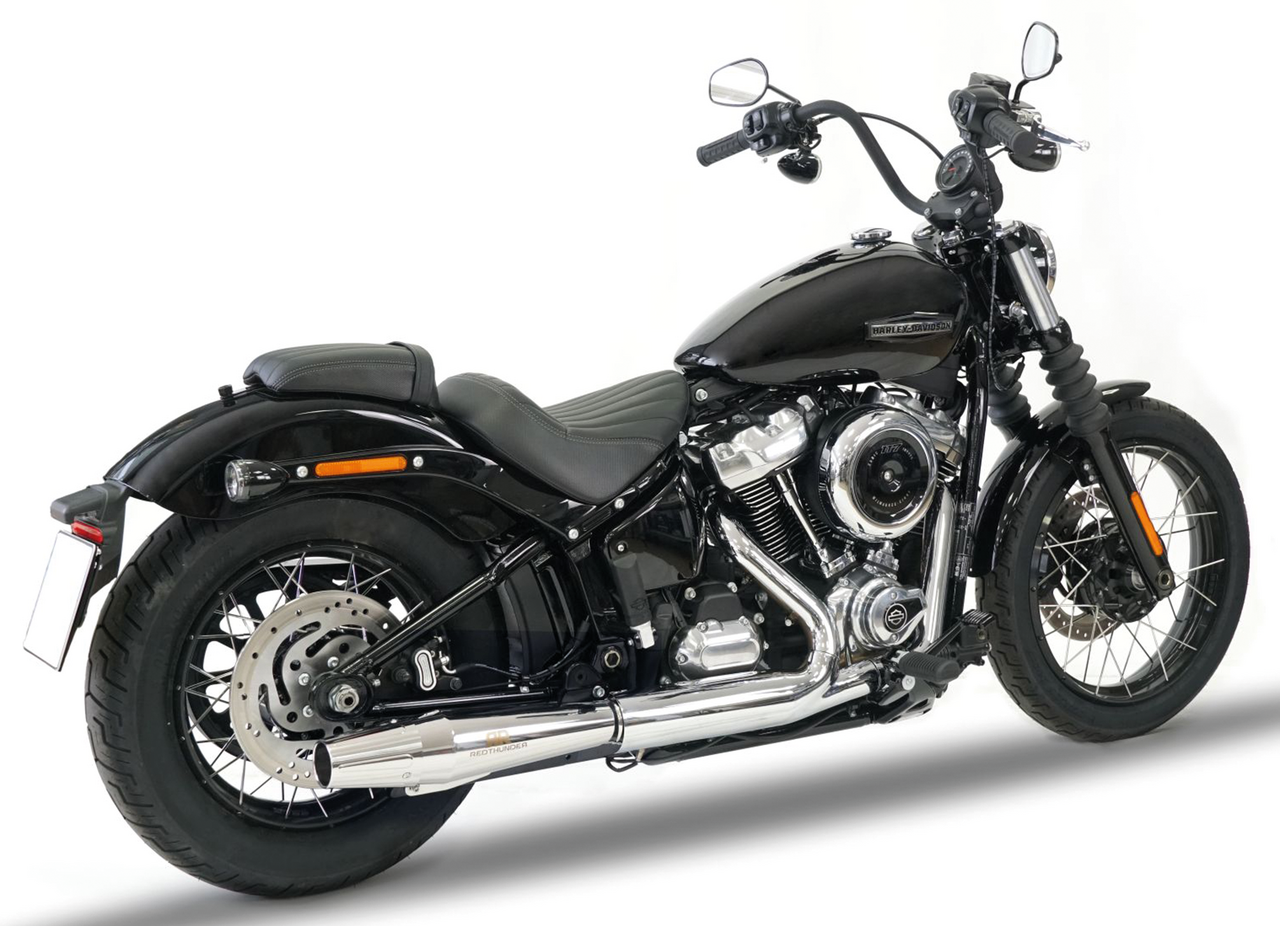 REDTHUNDER SLIP-ON MUFFLERS FOR MILWAUKEE EIGHT SOFTAIL Secondary image