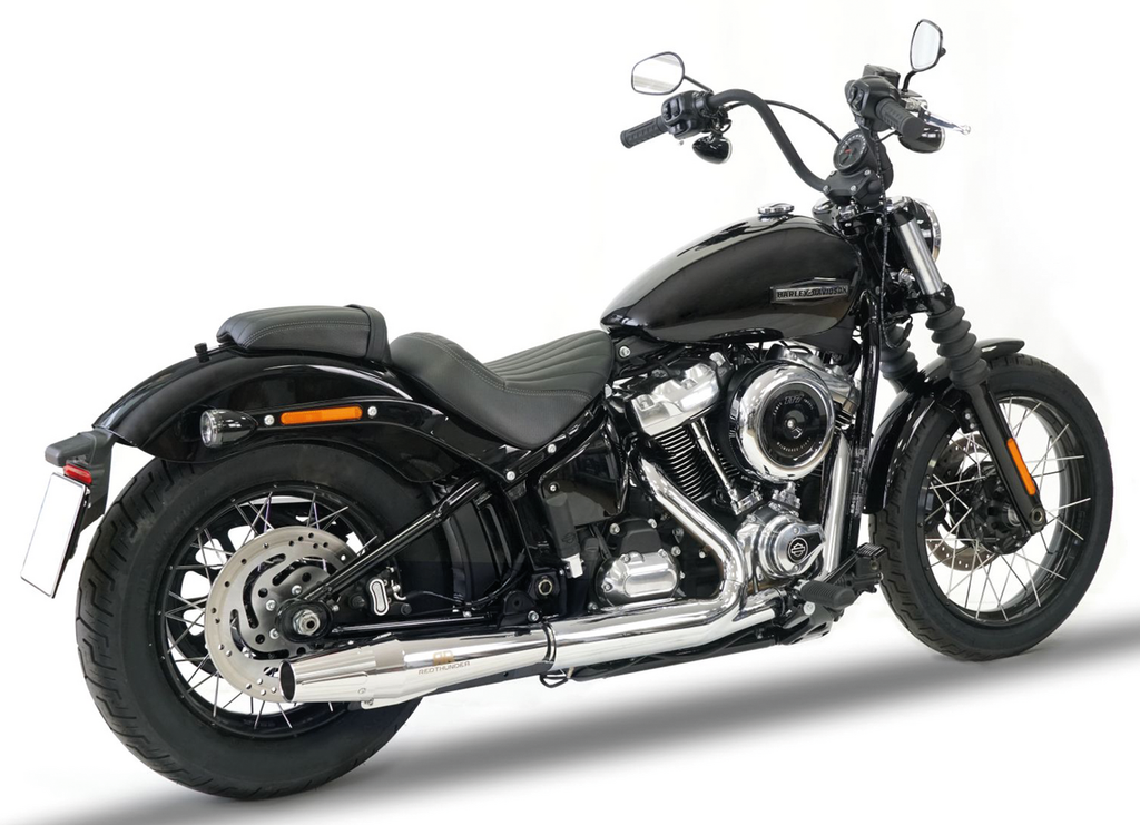 REDTHUNDER SLIP-ON MUFFLERS FOR MILWAUKEE EIGHT SOFTAIL - view 2