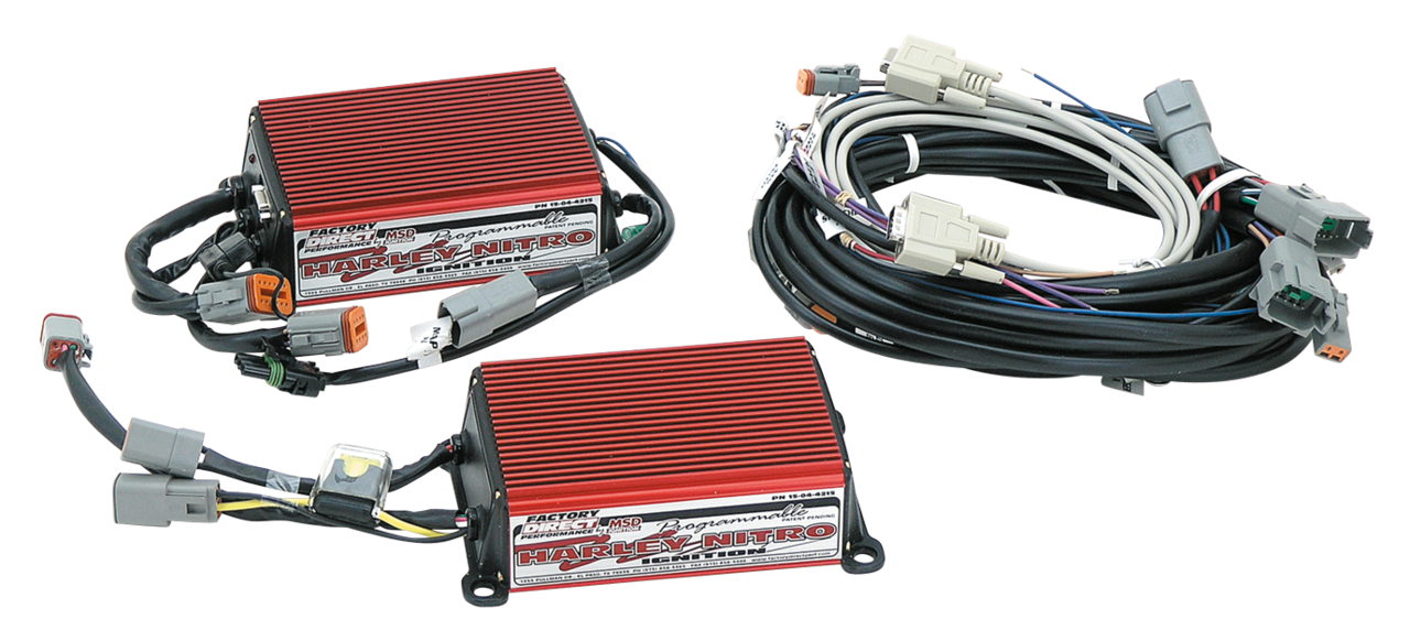 MSD PROGRAMMABLE NITRO IGNITION FOR V-TWIN RACING ENGINES - view 1