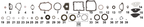 TRANSMISSION GASKET & SEALS FOR 1936-1986 4 SPEED BIG TWIN - view 1