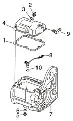 EVOLUTION SOFTAIL 5-SPEED TRANSMISSION HOUSINGS AND PARTS - view 1