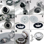 4" STRETCHED STEEL FLAT-SIDE GAS TANK FOR SOFTAILS - view 2