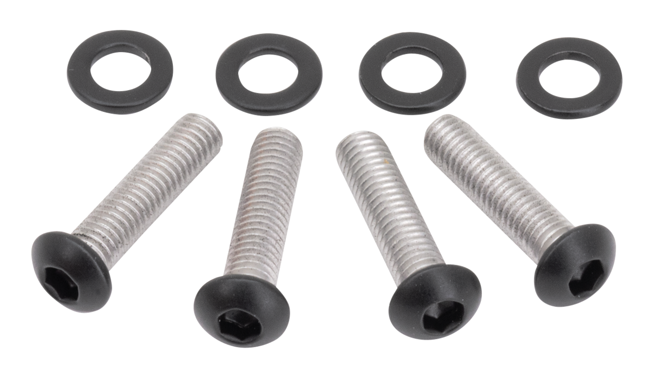 BLACK STAINLESS STEEL BRAKE AND CLUTCH CONTROL MOUNT KIT FOR SPORTSTER - view 1