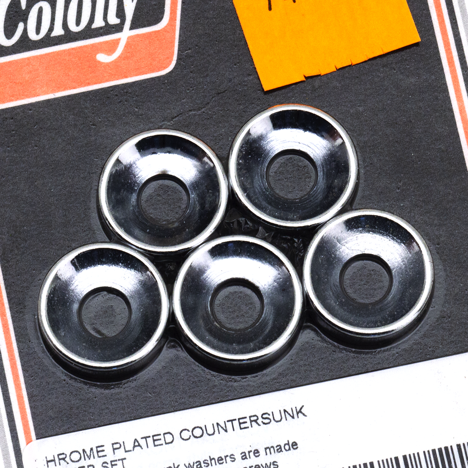 COMPANION COUNTERSUNK CHROME WASHERS - view 1 Main image