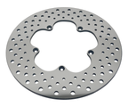 POLISHED AND DRILLED STAINLESS STEEL DISC BRAKE ROTORS - view 1