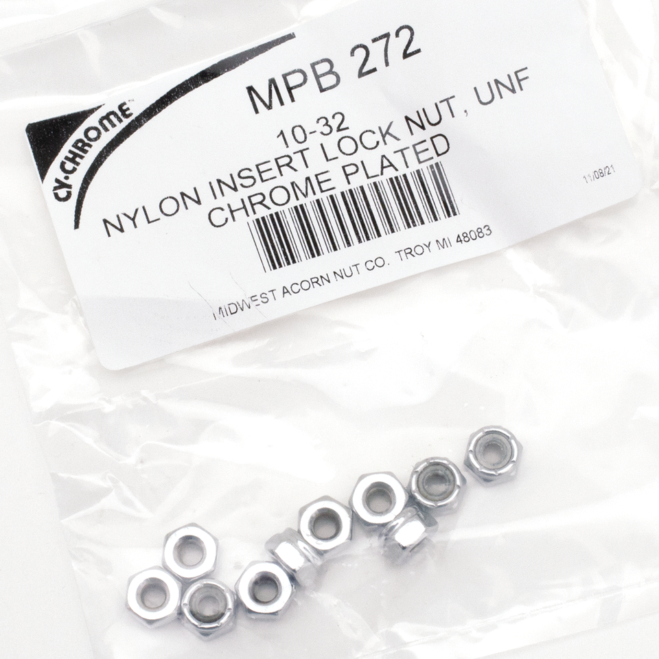 CHROME NYLOC NUT ASSORTMENT - view 1 Main image