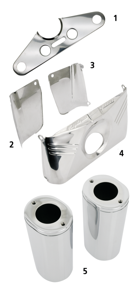 ANTIQUE HEAD LAMP TRIM - view 1 Main image