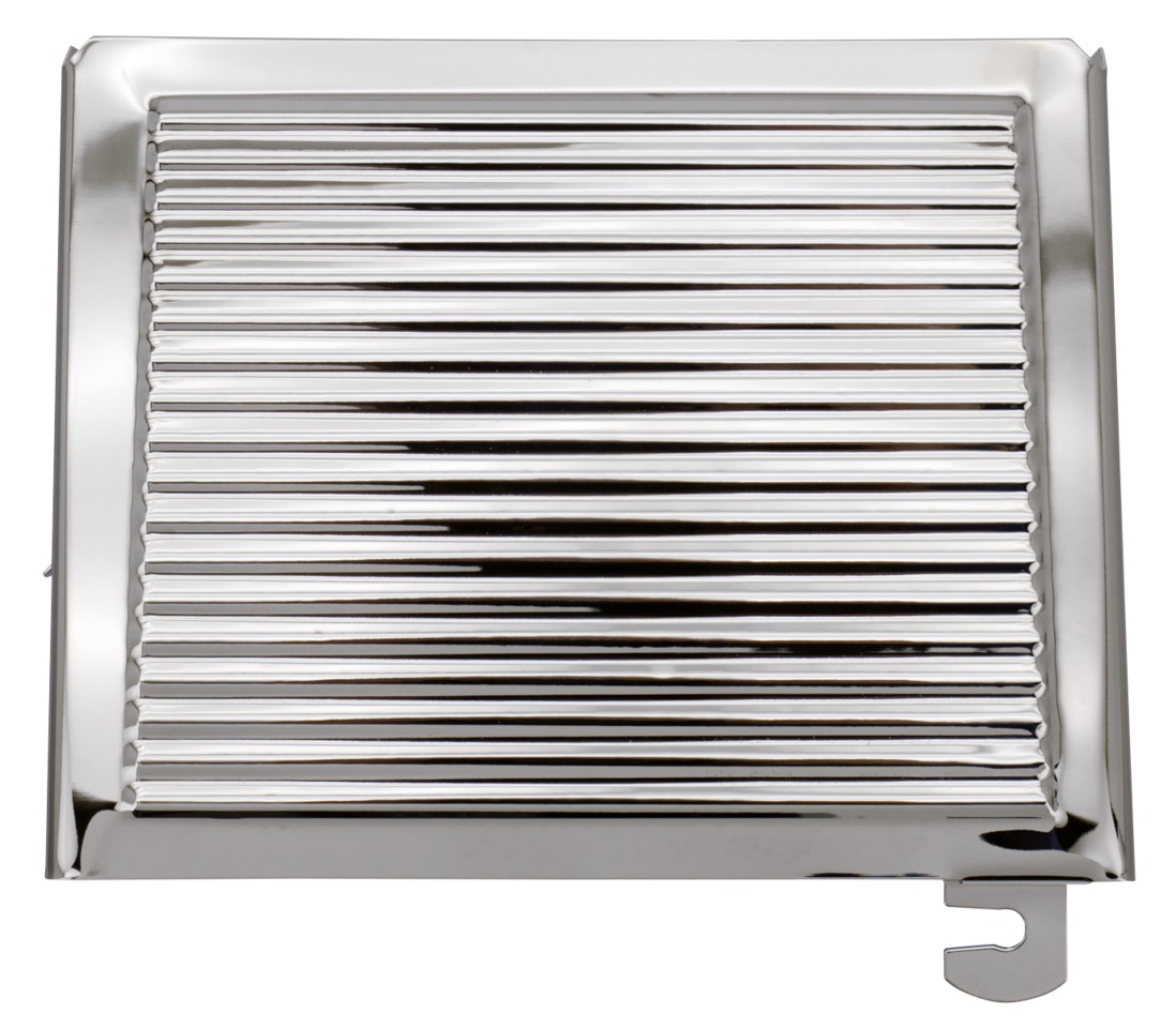 RIBBED CHROME BATTERY COVERS - view 1 Main image