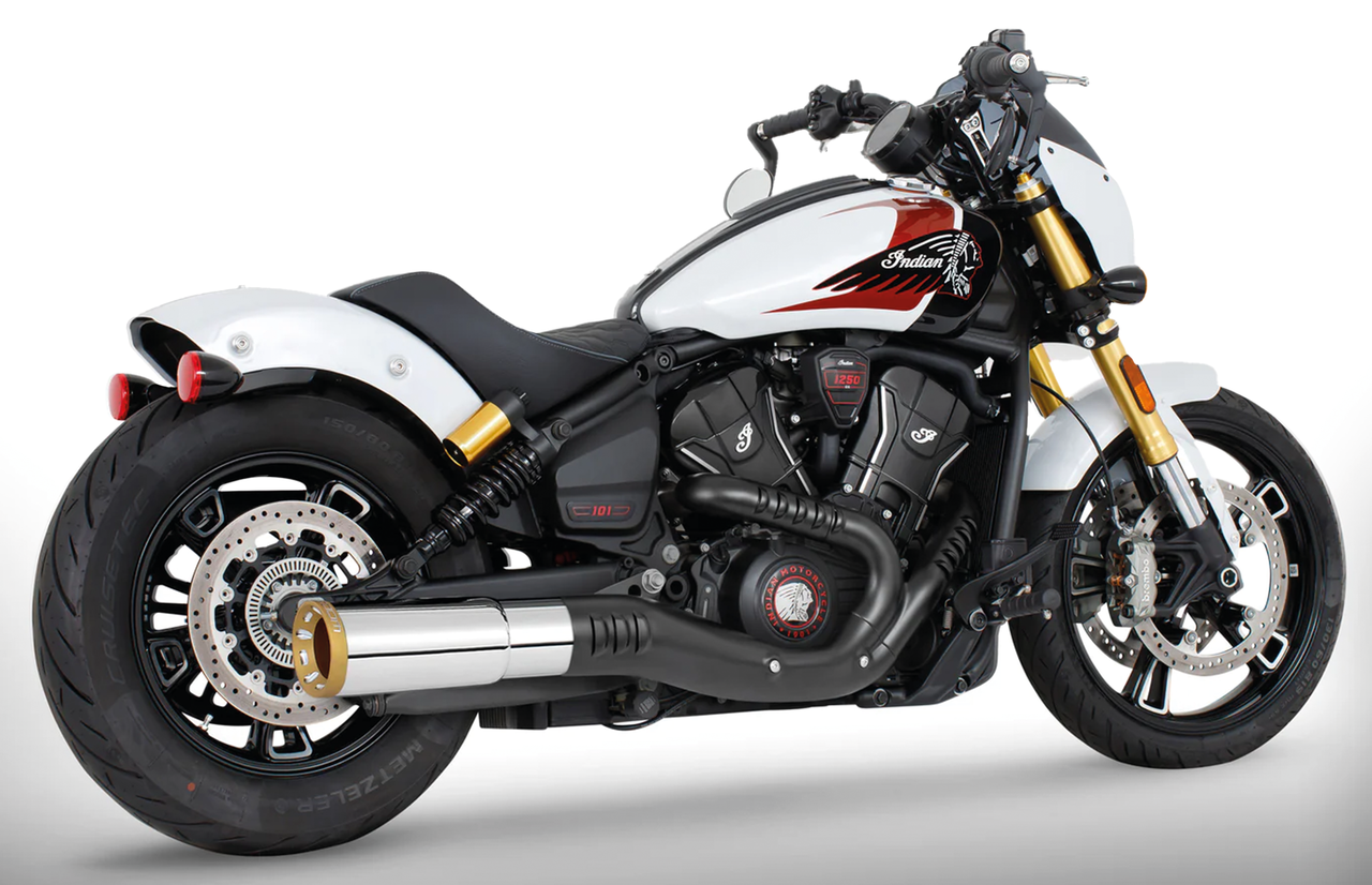 4" SLIP-ONS FOR INDIAN SCOUT 2025 TO PRESENT - view 1