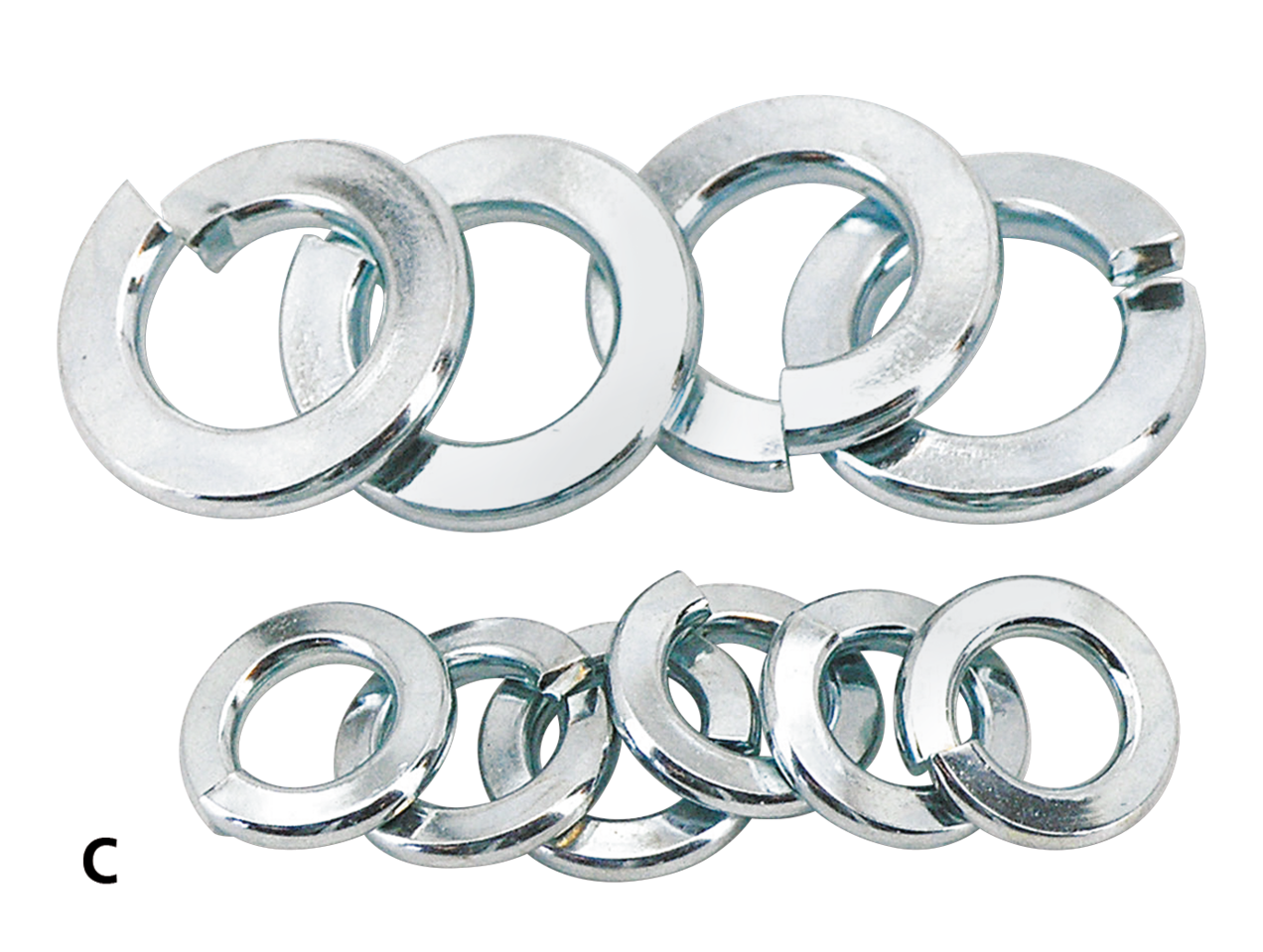 SAE SIZE ZINC PLATED HARDWARE - view 3