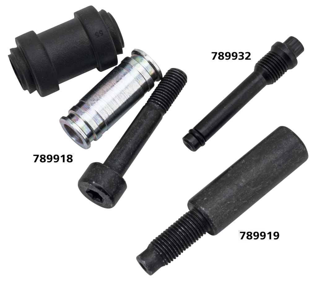 REAR BRAKE CALIPER PINS 2008-2017 DYNA & SOFTAIL - view 1