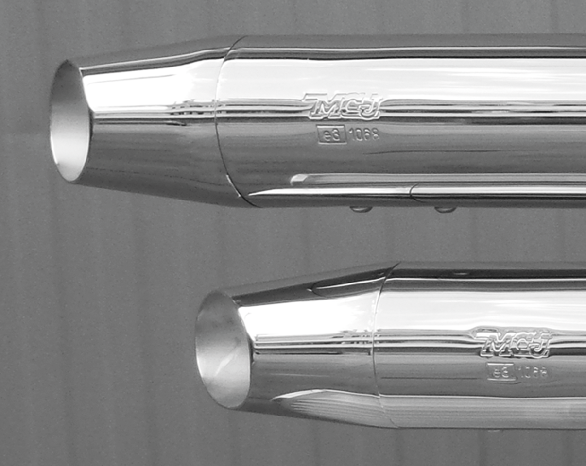MCJ ADJUSTABLE EXHAUSTS FOR SPORTSTER - view 1 Main image