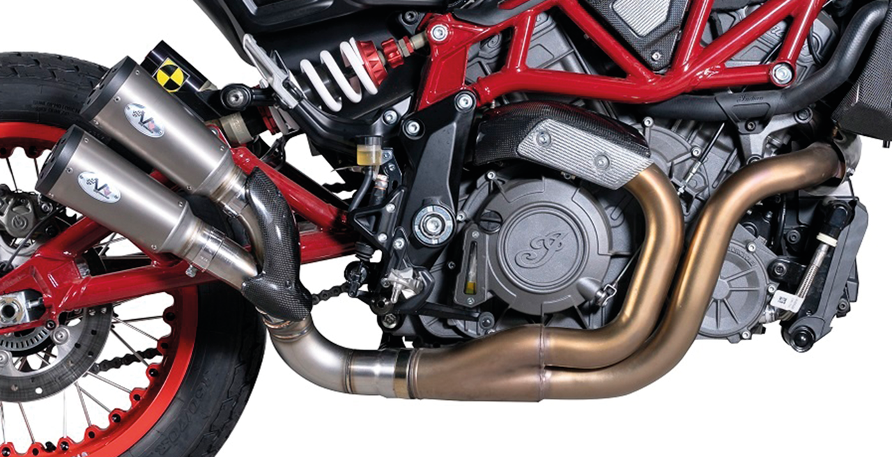 V-PERFORMANCE EXHAUST FOR INDIAN FTR 1200 - view 1