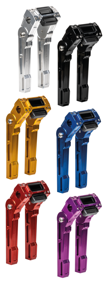 VITY'S ADJUSTABLE RISERS FOR MILWAUKEE EIGHT SOFTAIL - view 1