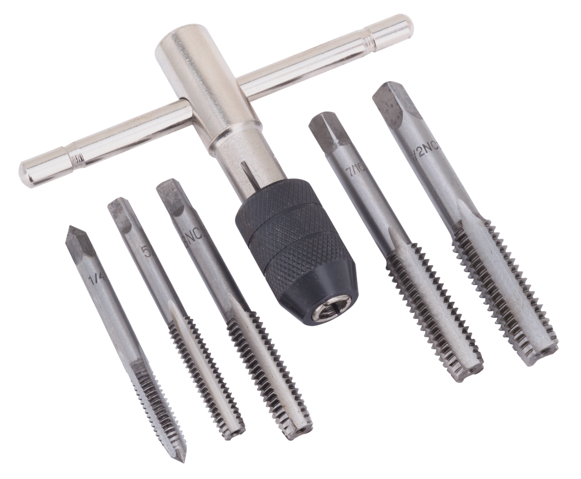 6-PIECE UNC SIZE TAP WRENCH SET - view 1 Main image