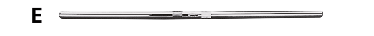 FEHLING ONE INCH DIAMETER DRAG BARS - view 1