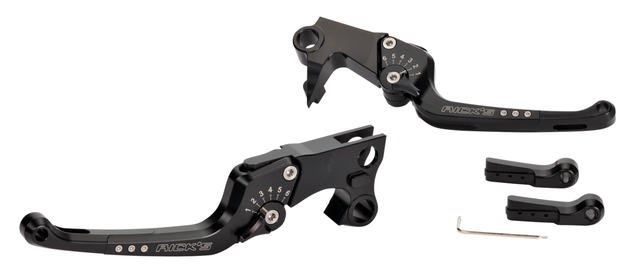 RICK'S "GOOD GUYS" ADJUSTABLE BRAKE AND CLUTCH LEVER SETS - view 1