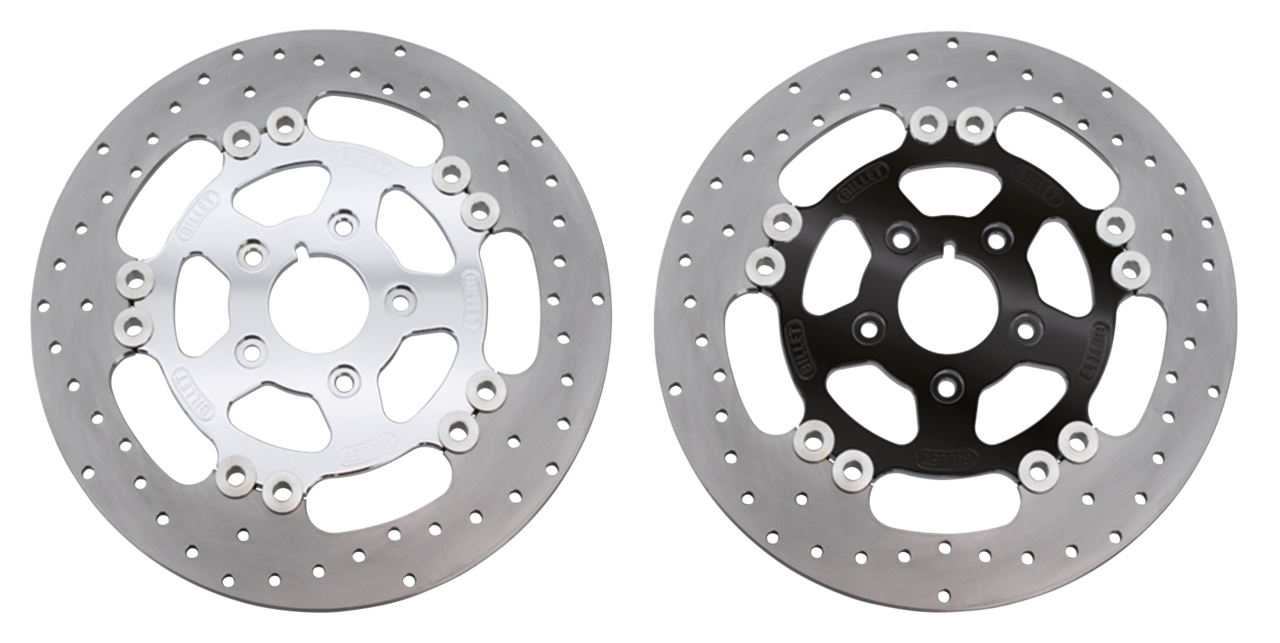 HARRISON'S FULL FLOATING STAINLESS IRON DISC BRAKE ROTORS, WITH BILLET ALUMINUM CENTER - view 1 Main image
