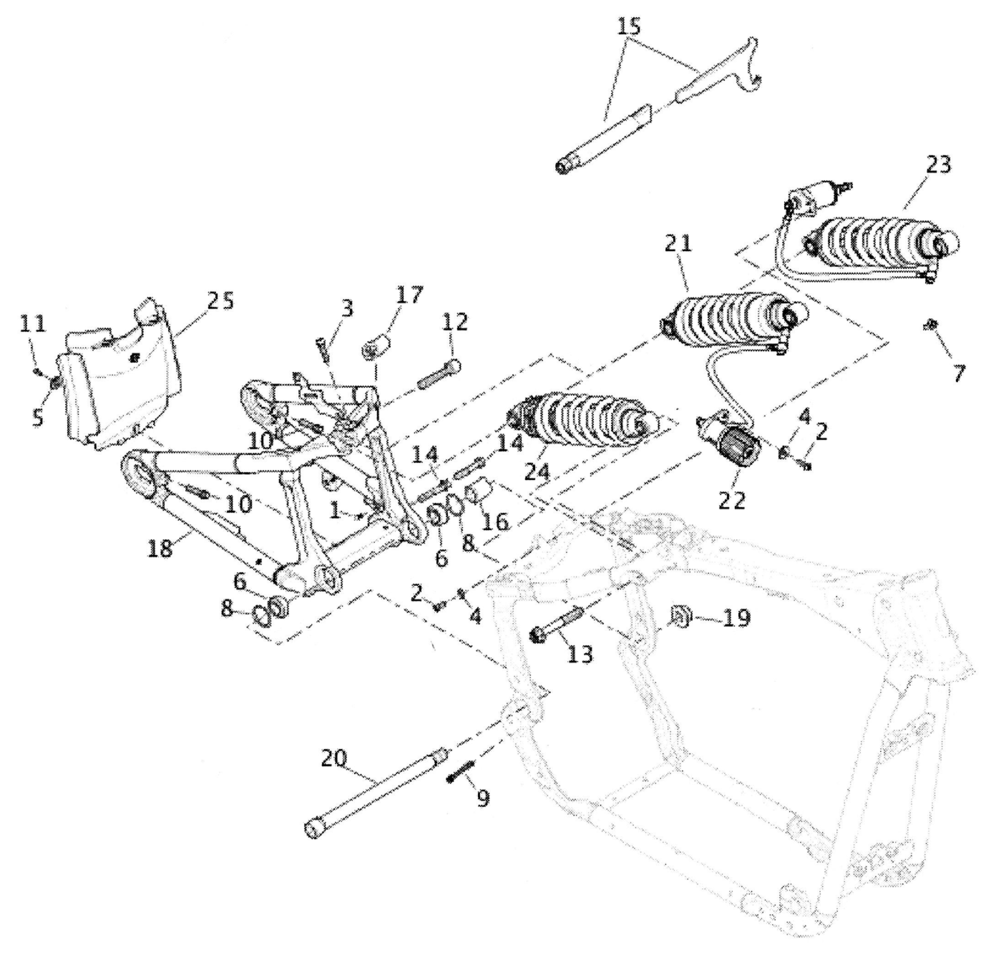 SWINGARM BEARINGS - view 1 Main image