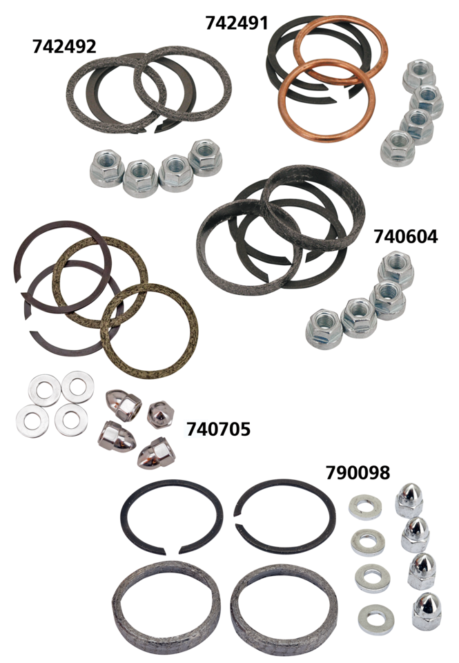 JAMES GASKET EXHAUST MOUNTING KITS - view 2
